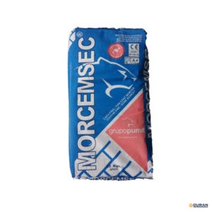 Mortero Morcemsec blanco 25 kilos
