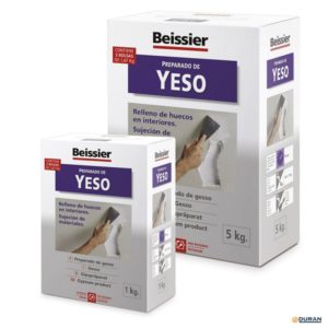 Yeso fino para rellenos 1kg