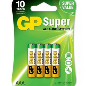 BLISTER 4PCS PILAS GDP LR03/AAA ALCALINA 1,5