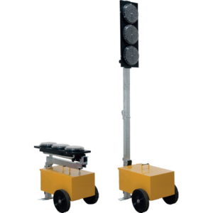 JUEGO DE SEMÁFORO PORTÁTIL PLEGABLE LED (SIN BATERÍAS)