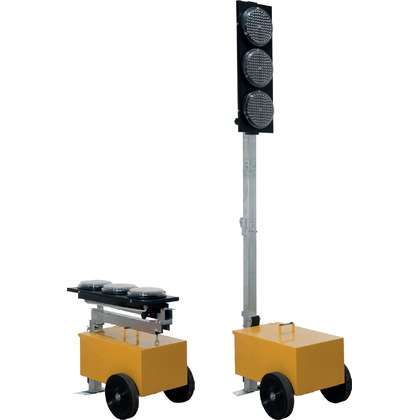 JUEGO DE SEMÁFORO PORTÁTIL PLEGABLE LED (SIN BATERÍAS)
