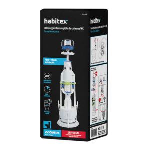 DESCARGA WC UNIVERSAL INTERRUMPIBLE HABITEX