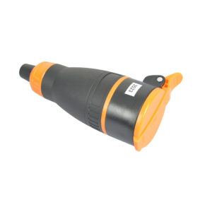 BASE ENCHUFE AÉREA CON TAPA DUOLEC IP44