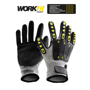 GUANTE PU WORKFIT NEGRO-NEGRO