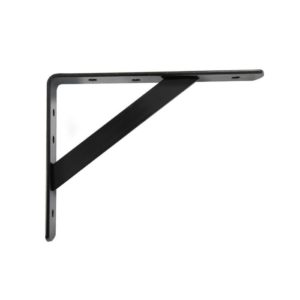ESCUADRA REFORZADA NEGRA 200x300x30MM