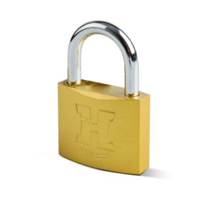 CANDADO LATONADO HANDLOCK ARCO NORMAL 40MM