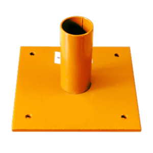 BASE CUADRADA FIJA PARA ANDAMIO TUBULAR