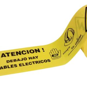 BANDA RIESGO ELÉCTRICO SEÑALIZACIÓN 200MT