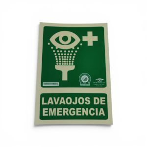 SEÑAL LAVAOJOS DE EMERGENCIA A4 CLASE B