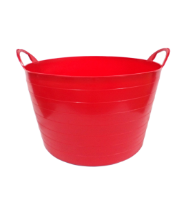 CAPAZO PLÁSTICO ROJO 26L
