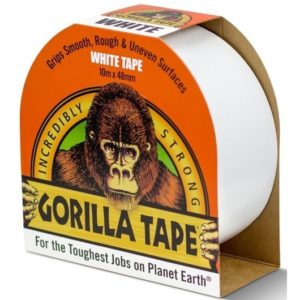 CINTA AMERICANA GORILLA 10M X 48MM BLANCA