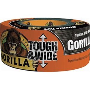 CINTA AMERICANA GORILLA EXTRA-ANCHA 27M X 73MM NEGRA