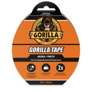 CINTA AMERICANA GORILLA 11M X 48MM NEGRA