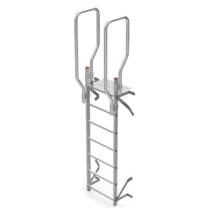 RESBALADERA VERTICAL ALTURA 1040MM DIÁMETRO 460 A 370MM
