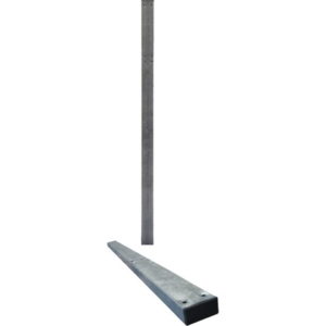 POSTE 80X40X2MM DE 2MTS