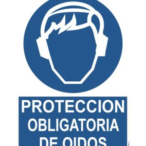 SEÑAL PROTECCIÓN OBLIGATORIA PARA EL OÍDO