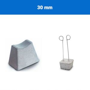 SEPARADOR FERROPES GANCHO 30MM 1000UND